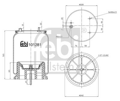 FEBI BILSTEIN 101281 EAN: 4054224012819.