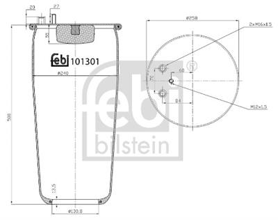 FEBI BILSTEIN 101301 EAN: 4054224013014.