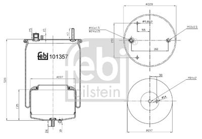 FEBI BILSTEIN 101357 EAN: 4054224013571.