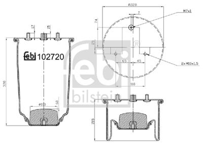 FEBI BILSTEIN 102720 EAN: 4054224027202.