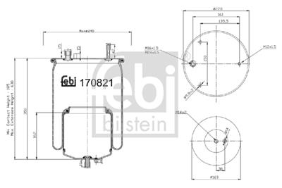 FEBI BILSTEIN 170821 EAN: 4054224708217.