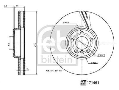 FEBI BILSTEIN 171461 EAN: 4054224714614.