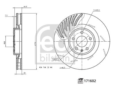 FEBI BILSTEIN 171602 EAN: 4054224716021.