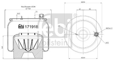 FEBI BILSTEIN 171918 EAN: 4054224719183.