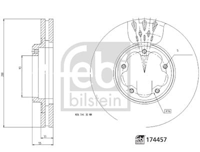 FEBI BILSTEIN 174457 EAN: 4054224744574.