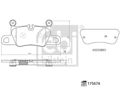 FEBI BILSTEIN 175674 Číslo výrobce: D1919-8531. EAN: 4054224756744.