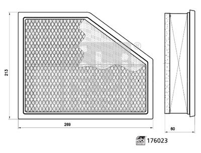 FEBI BILSTEIN 176023 EAN: 4054224760239.