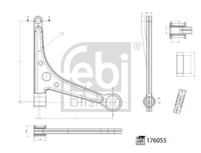 FEBI BILSTEIN 176055 EAN: 4054224760550.