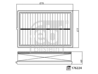 FEBI BILSTEIN 176224 EAN: 4054224762240.