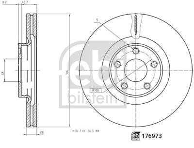 FEBI BILSTEIN 176973 EAN: 4054224769737.