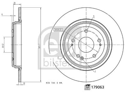 FEBI BILSTEIN 179063 EAN: 4054224790632.