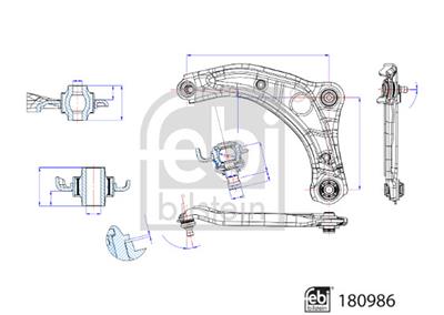 FEBI BILSTEIN 180986 EAN: 4054224809860.