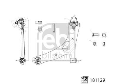 FEBI BILSTEIN 181129 EAN: 4054224811290.
