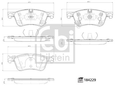 FEBI BILSTEIN 184229 Číslo výrobce: 26594.