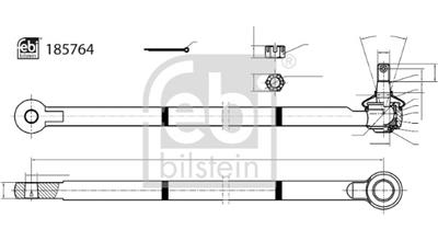 FEBI BILSTEIN 185764 EAN: 4054224857649.