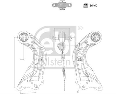 FEBI BILSTEIN 186460 EAN: 4054224864609.