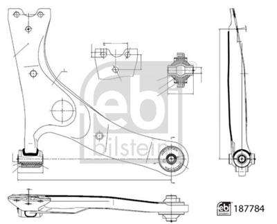 FEBI BILSTEIN 187784 EAN: 4054224877845.