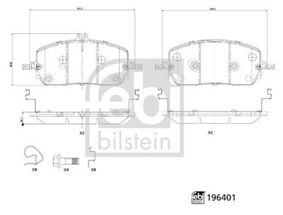 FEBI BILSTEIN 196401 Číslo výrobce: 26581.