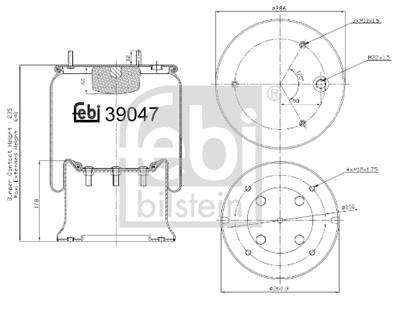 FEBI BILSTEIN 39047 EAN: 4027816390473.