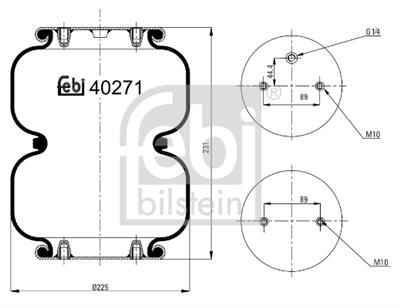 FEBI BILSTEIN 40271 EAN: 4027816402718.