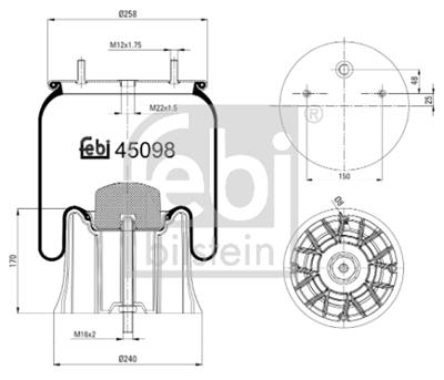FEBI BILSTEIN 45098 EAN: 4027816450986.
