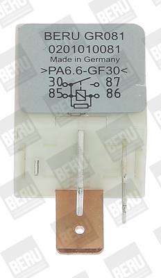 BERU GR081 Číslo výrobce: 0 201 010 081. EAN: 4044197768882.