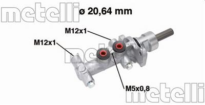 METELLI 05-0768 EAN: 8032747012369.
