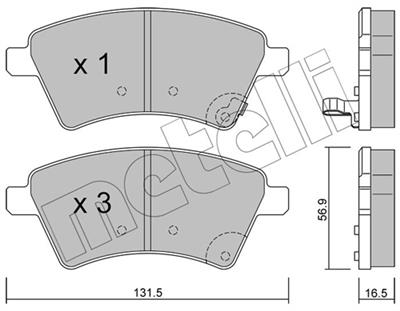METELLI 22-0702-0 Číslo výrobce: 24391. EAN: 8032747625484.