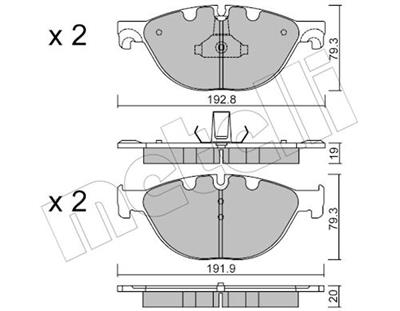 METELLI 22-0830-0 Číslo výrobce: 25045. EAN: 8032747056301.