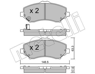 METELLI 22-0862-0 Číslo výrobce: 24604. EAN: 8032747057124.