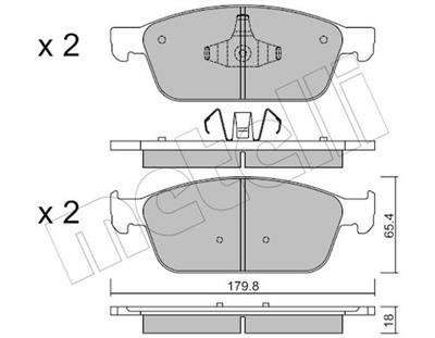METELLI 22-0989-0 Číslo výrobce: 25736. EAN: 8032747139516.
