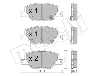 METELLI 22-1177-0 Číslo výrobce: 22838. EAN: 8032747342138.