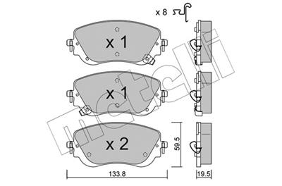 METELLI 22-1325-0 Číslo výrobce: 26451. EAN: 8032747126844.