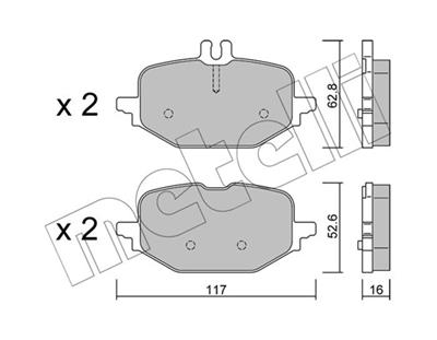 METELLI 22-1359-0 Číslo výrobce: 26526. EAN: 8032747427903.