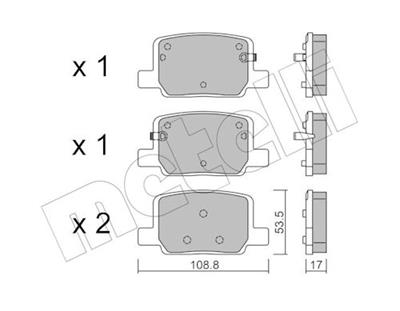 METELLI 22-1439-0 Číslo výrobce: 27008.