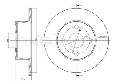 METELLI 23-0967 EAN: 8032747039441.