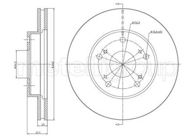 METELLI 23-1635C EAN: 8032747118139.