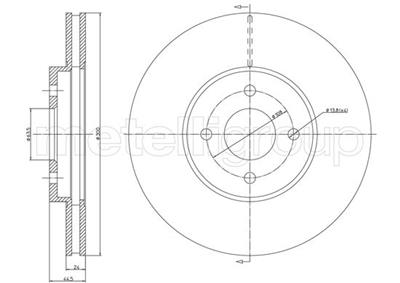 METELLI 23-1673C EAN: 8032747177433.