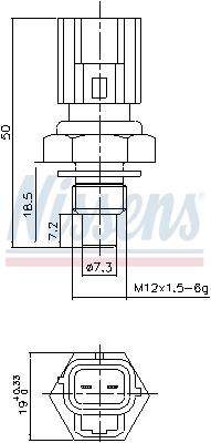 NISSENS 207043 EAN: 5707286538023.