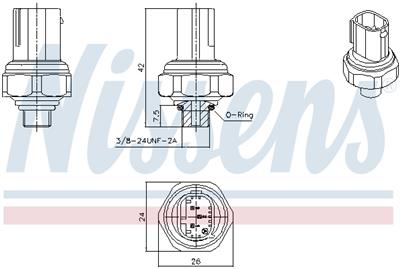 NISSENS 301070 Číslo výrobce: 351028391. EAN: 5707286536050.