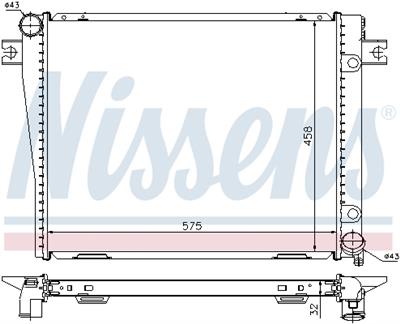 NISSENS 60602A Číslo výrobce: 376713151. EAN: 5707286192409.