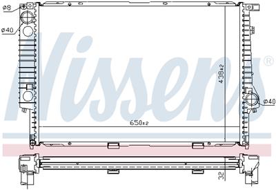 NISSENS 60622A Číslo výrobce: 376712374. EAN: 5707286192614.