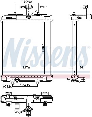 NISSENS 606330 EAN: 5707286427877.