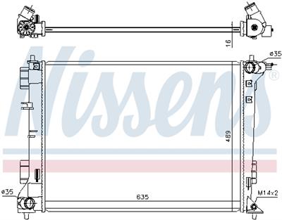 NISSENS 606603 EAN: 5707286462960.