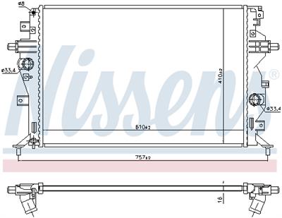 NISSENS 606607 EAN: 5707286462984.
