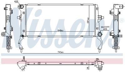 NISSENS 606739 EAN: 5707286477674.