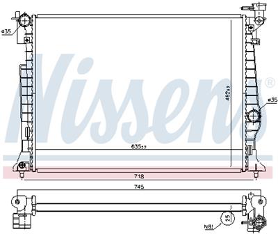 NISSENS 606954 EAN: 5707286485129.