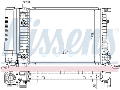 NISSENS 60703A EAN: 5707286193208.