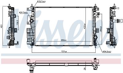 NISSENS 607180