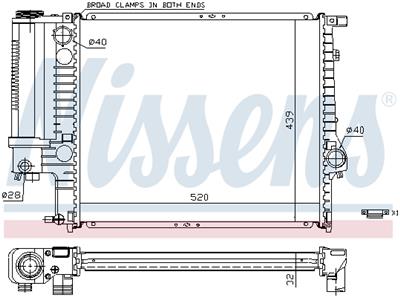 NISSENS 60743A EAN: 5707286193451.